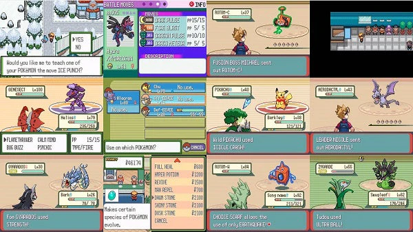 Pokemon Glazed GBA ROM Hack Video Game Custom Gameboy Advance - Image 4